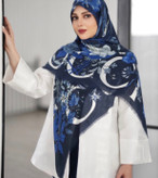 روسری زنانه نخی بهاره دورریش