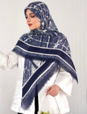 روسری زنانه نخی بهاره دورریش