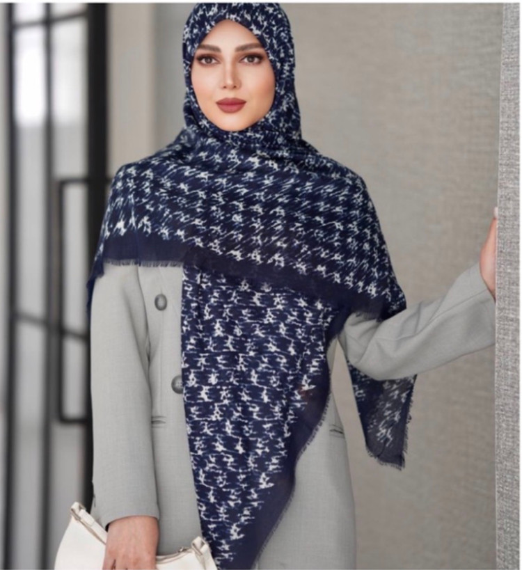 روسری زنانه نخی بهاره دورریش