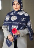 روسری زنانه نخی بهاره دورریش