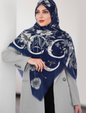 روسری زنانه نخی بهاره دورریش