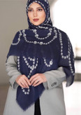 روسری زنانه نخی بهاره دورریش